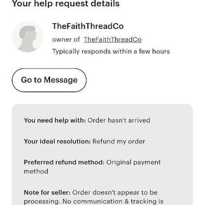 Etsy buyer added a photo of their purchase