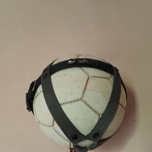 Soporte para balón de fútbol, soporte para fútbol, bolsa de transporte  hecha a mano, accesorios de mochila deportiva, arnés de pelota, bolso de  vuelta a la escuela, mejor idea de regalo 