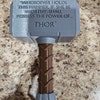 Baby's First Mjolnir Thor Baby Rattle Thor's Hammer Thors Baby Rattle ...