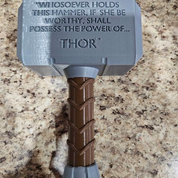 Baby's First Mjolnir | Thor Baby Rattle | Thor's Hammer | Thors Baby ...