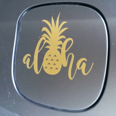 2) Aloha Hawaii Hibiscus 9 Decals - Street Legal Decals 2) Aloha Hawaii Hibiscus 9 Decals - Street Legal Decals