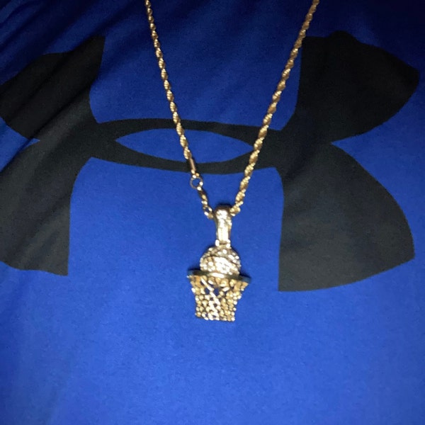 Premium Stainelss Steel Gold Rod of Asclepius Pendant Necklace With 24 ...