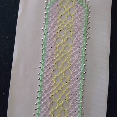 Bobbin Lace DRAGON Pattern, Pdf Lace Patterns to Print at Home, Diy ...