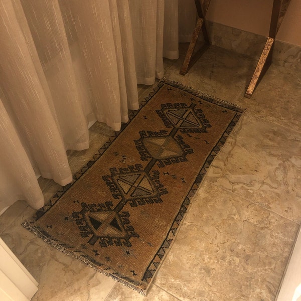Narrow Runner Rug, Kitchen Rug Runner, Bohemian Rug Runner, Turkish Rug ...