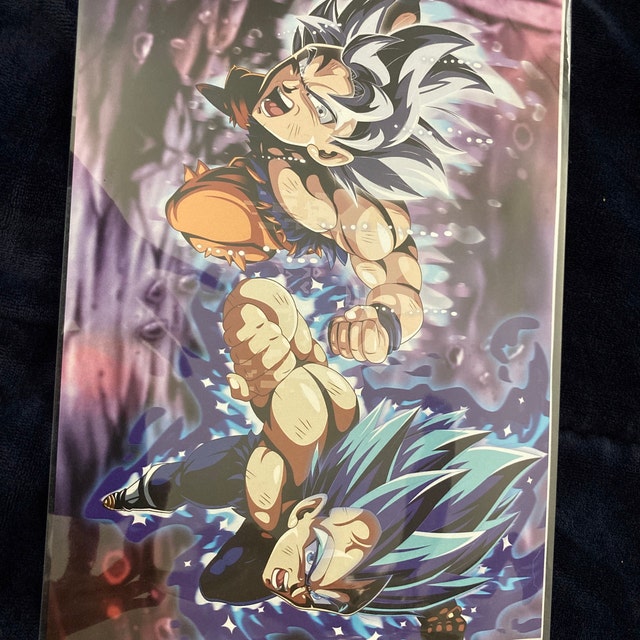 Protector of Hope-rage Future Trunks/dragonball Poster A4 