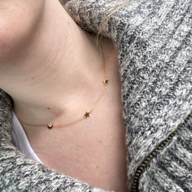 Missoma interstellar 2024 star drop necklace