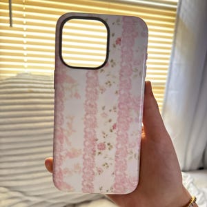 BLUSHING FLORALS iPhone Case