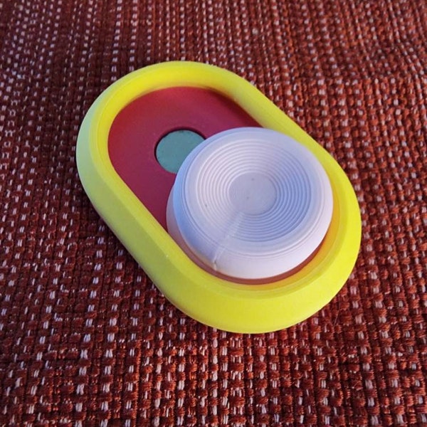 JUMBO 3D Printed Customizable Magnetic Haptic Slider Fidget Toy - Desk ...