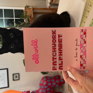 All Well Patchwork Alphabet Printable Zine Digital File - Etsy