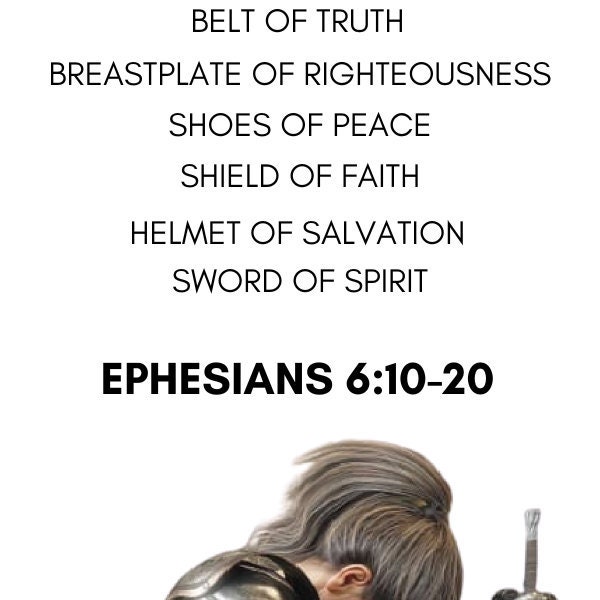 Armor of God - Woman - Etsy