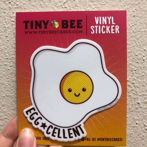 Fried Egg Vinyl Decal 