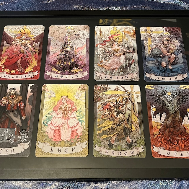 FFXIV 占星術師カードセット：ファイナルファンタジー14 コスプレ（8枚