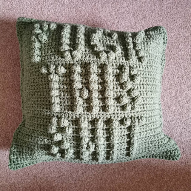 POW: Crochet Pillows + My Secret Tip for Cheap Pillow Forms, Crochet