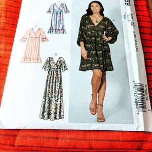 Uncut Mccalls Sewing Pattern 7969 Misses Loose Fitting - Etsy
