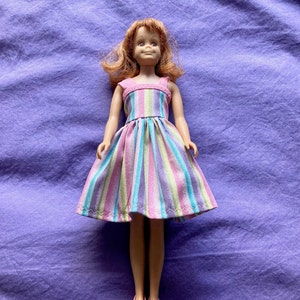 Fashion Pink Doll Clothes Set – 11.5 Inch Doll – Long Sleeve Crop Top, Skirt, Shoes – Handmade