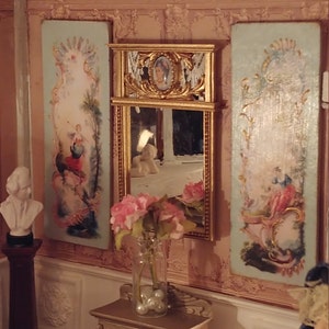 1/12 dos shabby Roses armado cajas. 1:12 cajas de | Etsy