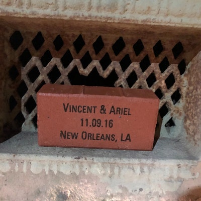 Engraved Brick, Personalized Engraved Permanent Memorial Brick for ...