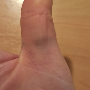 Hannah heeft een foto van de aankoop toegevoegd