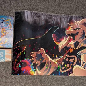 11x17 Inch Holo Print - God of Hyper Death Asriel Dreemurr
