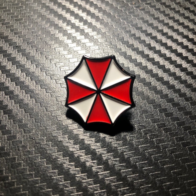 Umbrella Corporation Cosplay Metal Pin Badge - 32x15 Mm, Aus Silberlegierung