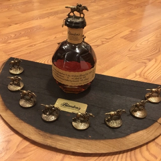 Blanton's Bourbon Half Barrel Head Stopper Display — The