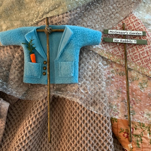 Peter Rabbit's Jacket, Mr.mcgregor's Garden , Baby Shower Decor, Basket ...