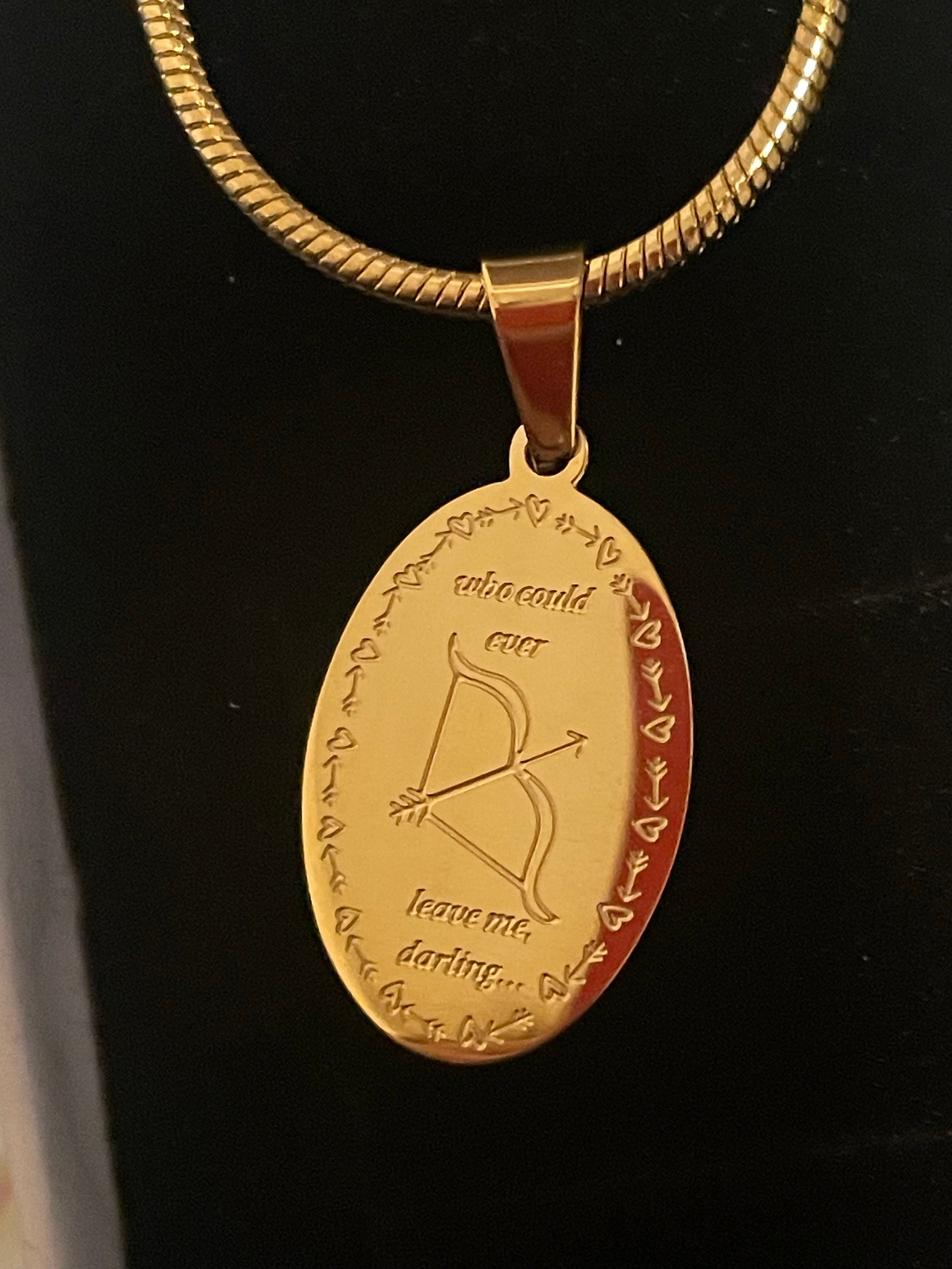 archer necklace double sided | waterproof & won’t tarnish
