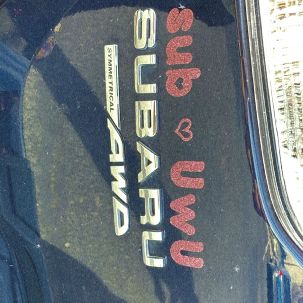 SUBUWU JDM Kawaii Car Decal Vinyl Sticker - Etsy