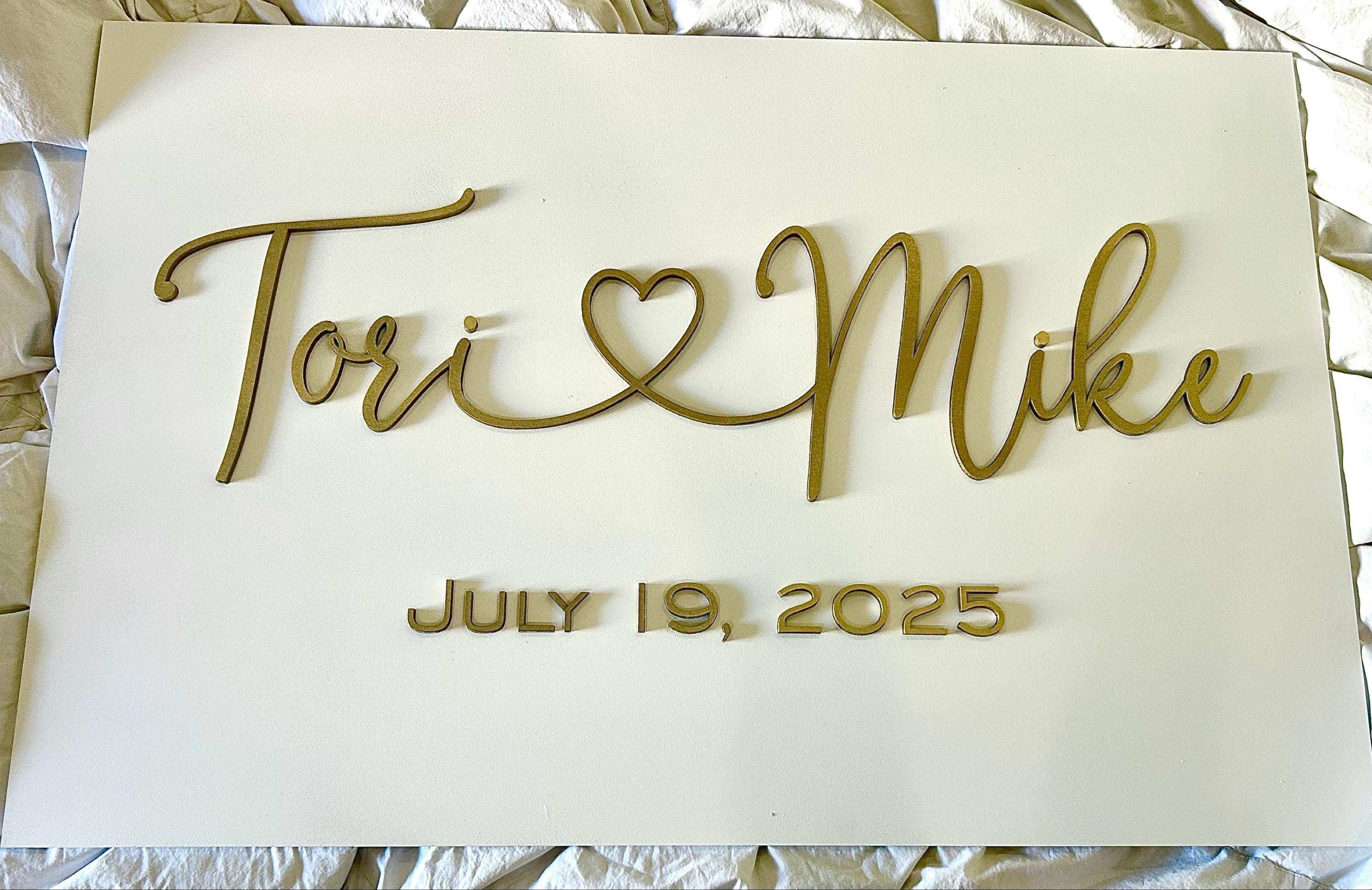 Wedding Sign, Wedding Welcome Sign, Wedding Decor, Wedding Signage, White Wedding Sign, Custom Wedding Sign, Wedding Gift, Engagement Gift