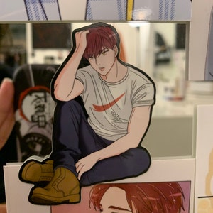 Hwi Sticker Anime Stickers Waterbottle Sticker Laptop Etsy