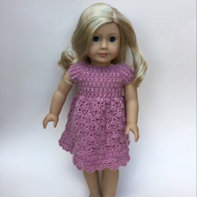 Download Now CROCHET PATTERN 18 Doll Spring Petal Dress Crochet Pattern ...