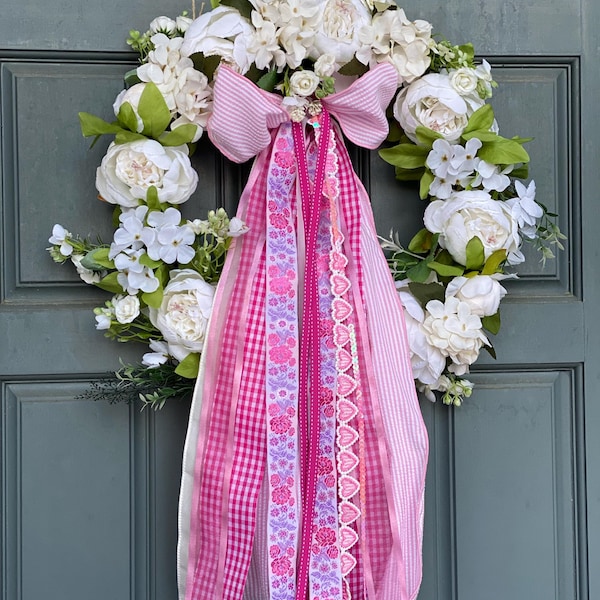 Valentine's Ribbon Bundle for Wreath Ribbon Set Valentines Day Decor ...