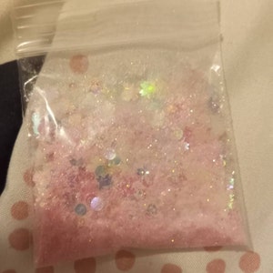 Iridescent Pink Transparent Assorted Shape Glitter, Pick Your Amount,  Shaker Mix, Kawaii Glitter U193 -  Norway
