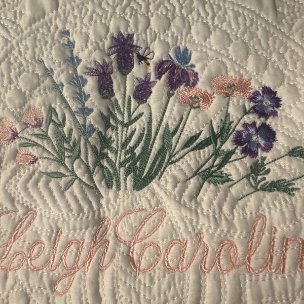 18 Wild Flowers Machine Embroidery Design, Floral Botanical Mini ...