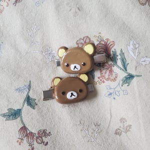 Rilakkuma Hair Clips ! ฅ՞•ﻌ•՞ฅ - Etsy