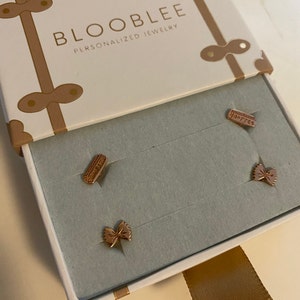 Customer photo, Girl Dinner Earring Set