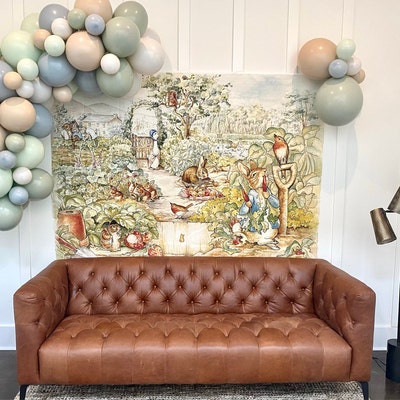 Peter Rabbit DIY Double Stuffed Balloon Arch Garland Kit Custom High ...