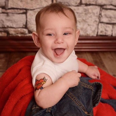 Fake Tattoo Butterfly Temporary Tattoo Colorful Watercolor Tattoo