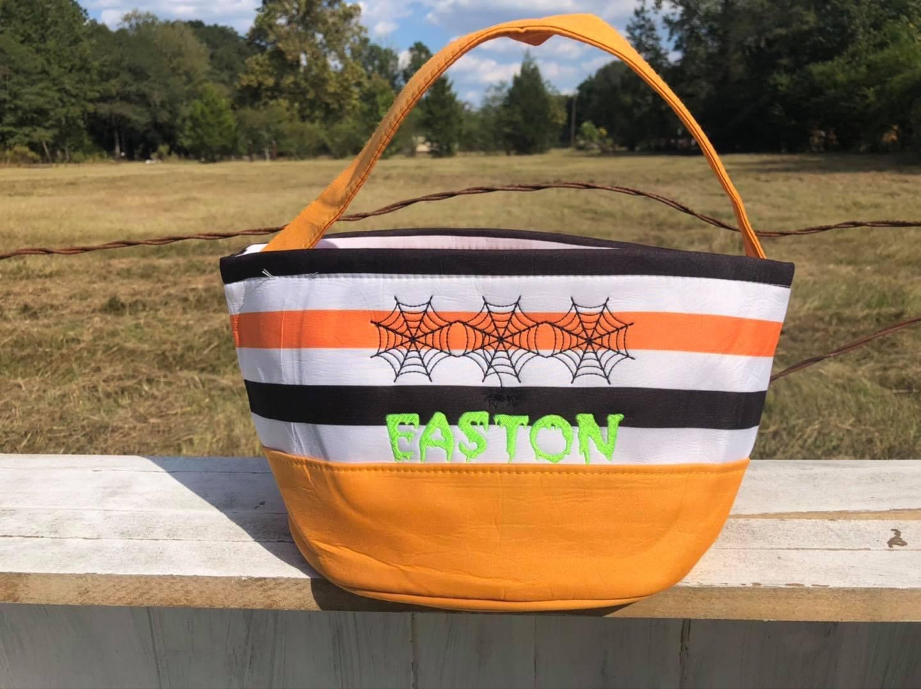Customer photo for 7 Halloween embroidery fonts bundle