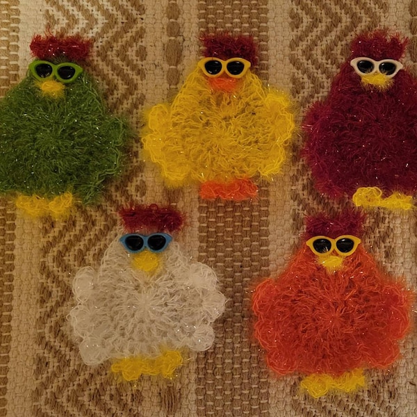 Penny Rug Coaster Pattern Henny Penny Coaster Digital Crochet Pattern, Instant Download Easy Mug ...