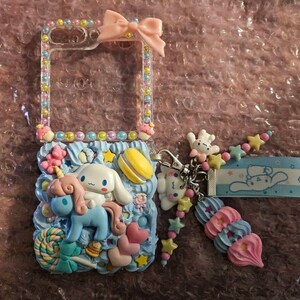 Z Flip 5 Phone Case Custom Decoden Z Flip 6 Case Cinna Cute Dog
