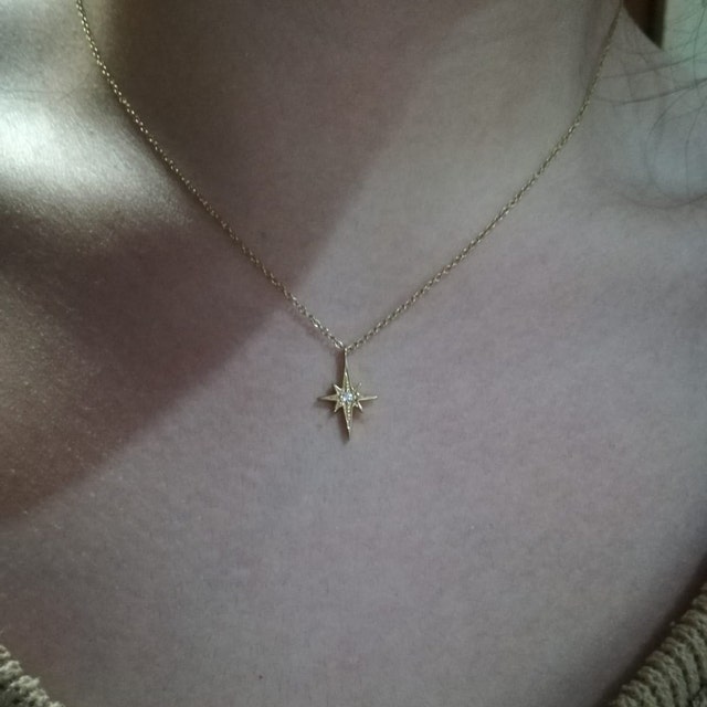 【STONEHENgE】Polaris〜Silver Polar Star Necklace SA24A81P Polaris Necklace – BLING LAB