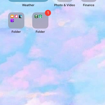 COTTON CANDY PASTEL Aesthetic 680 Ios 14 App Icons 5 Widget Quotes ...