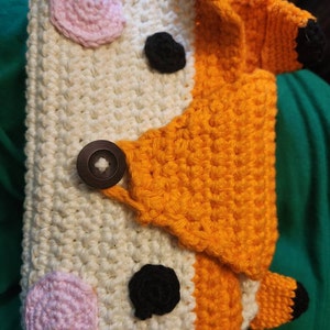 The Fox Crochet Hook Case Pattern Crochet Fox Crochet Hook Holder Crochet  Hooks Fox Case 