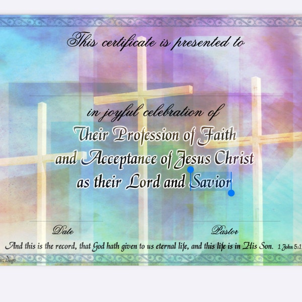 Christian Certificate of Appreciation- Sunday School Teacher ...
