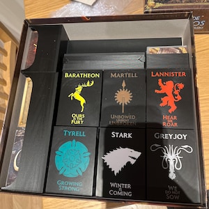 A Game of Thrones Board Game Insert - Etsy UK