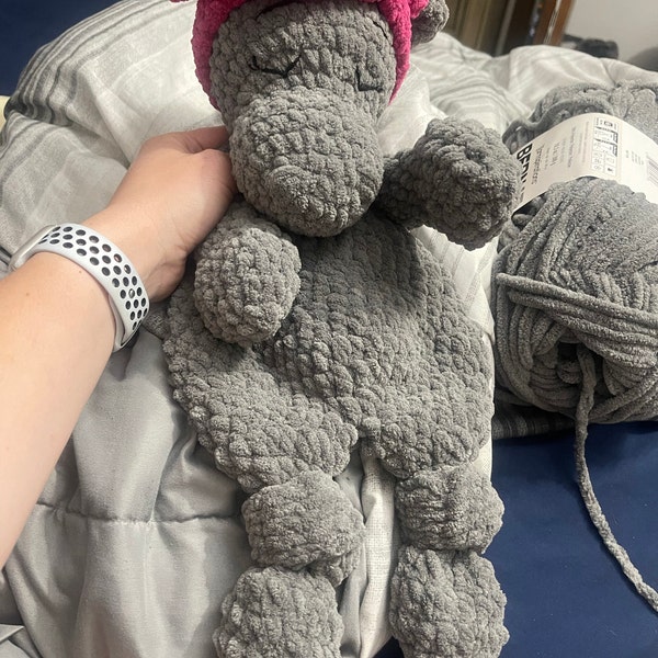 Pink Bear Bamboo Crochet 5