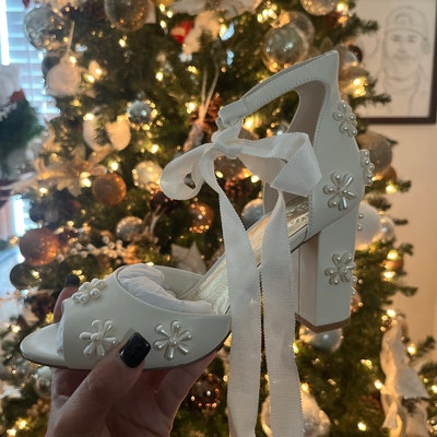 Emerald Green Wedding Shoes Green Heels Block Heel Shoes Green