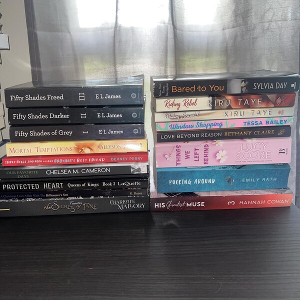 10 Pounds of Books Random Lot FREE SHIPPING You Pick Genre Random Lot ...