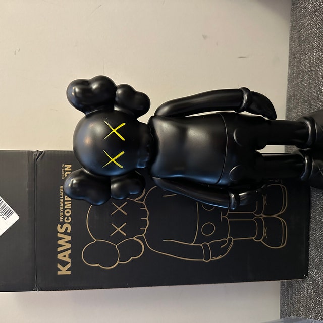 14in Stylish Kaws Figure Grey Gray - Etsy